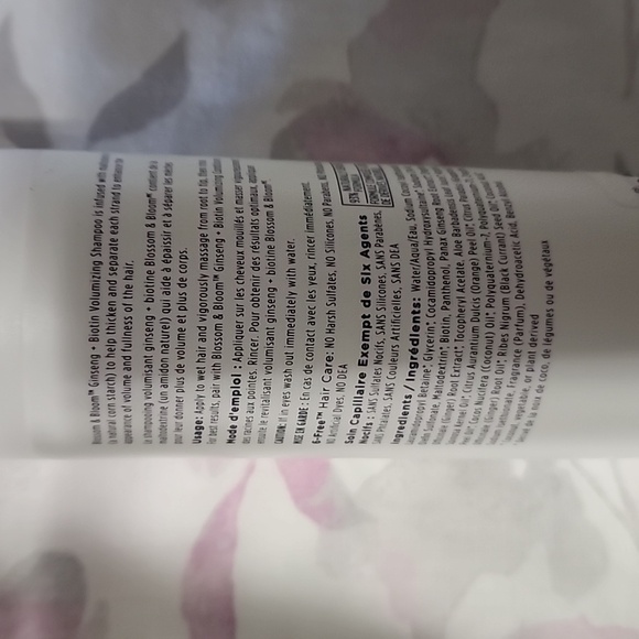 Briogeo Blossum and Bloom Shampoo, Conditioner and Volumizing Spray - Picture 3 of 8